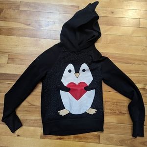 Penguin black hoodie